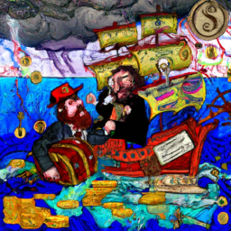 "Ye world be steeling yerselves fer grander skirmishes o' trade if that scallywag Trump claims victory!"