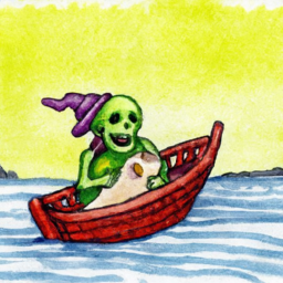 Arrr! After a year 'n a half, I've spied a silly contraption—a drumstick Tamagotchi, starvin' fer chicken!