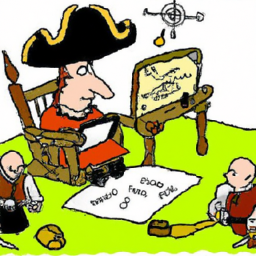 "Arrr, who be chartin' the course fer makin' vaccines fer them pesky, landlubber germs!"