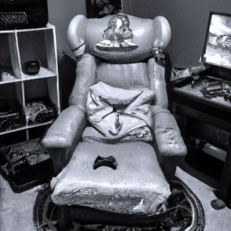 "Arrr, the longer I be settin’ me bum in this chair, the more it be feelin’ like me ship’s finest hammock!"