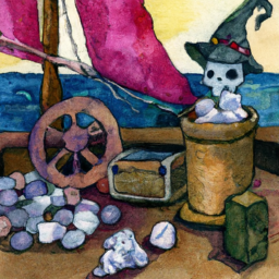 "Avast, me hearties! Secure me, fer these floating D&D bones be callin' me name, and I be needin' 'em!"